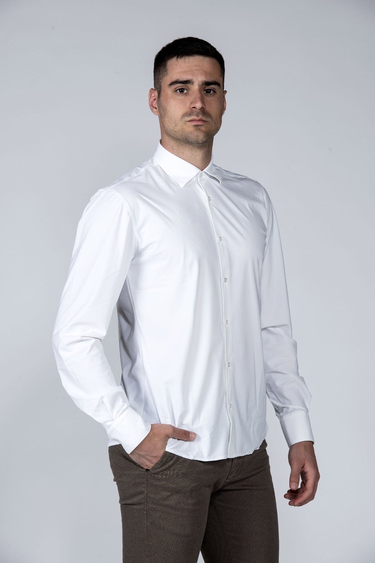 Camicia no stiro side