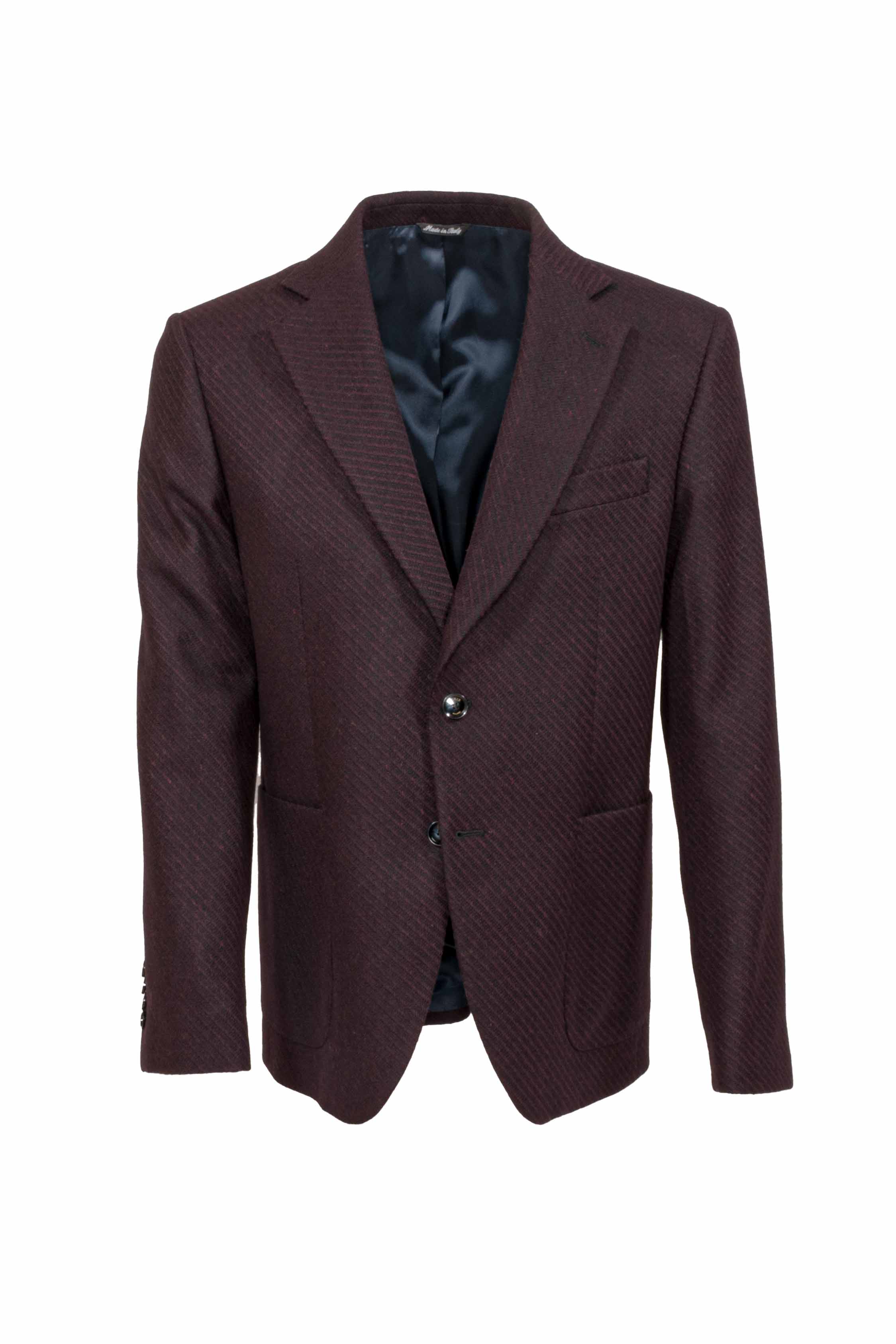 Giacca in lana uomo Windsor ghost front