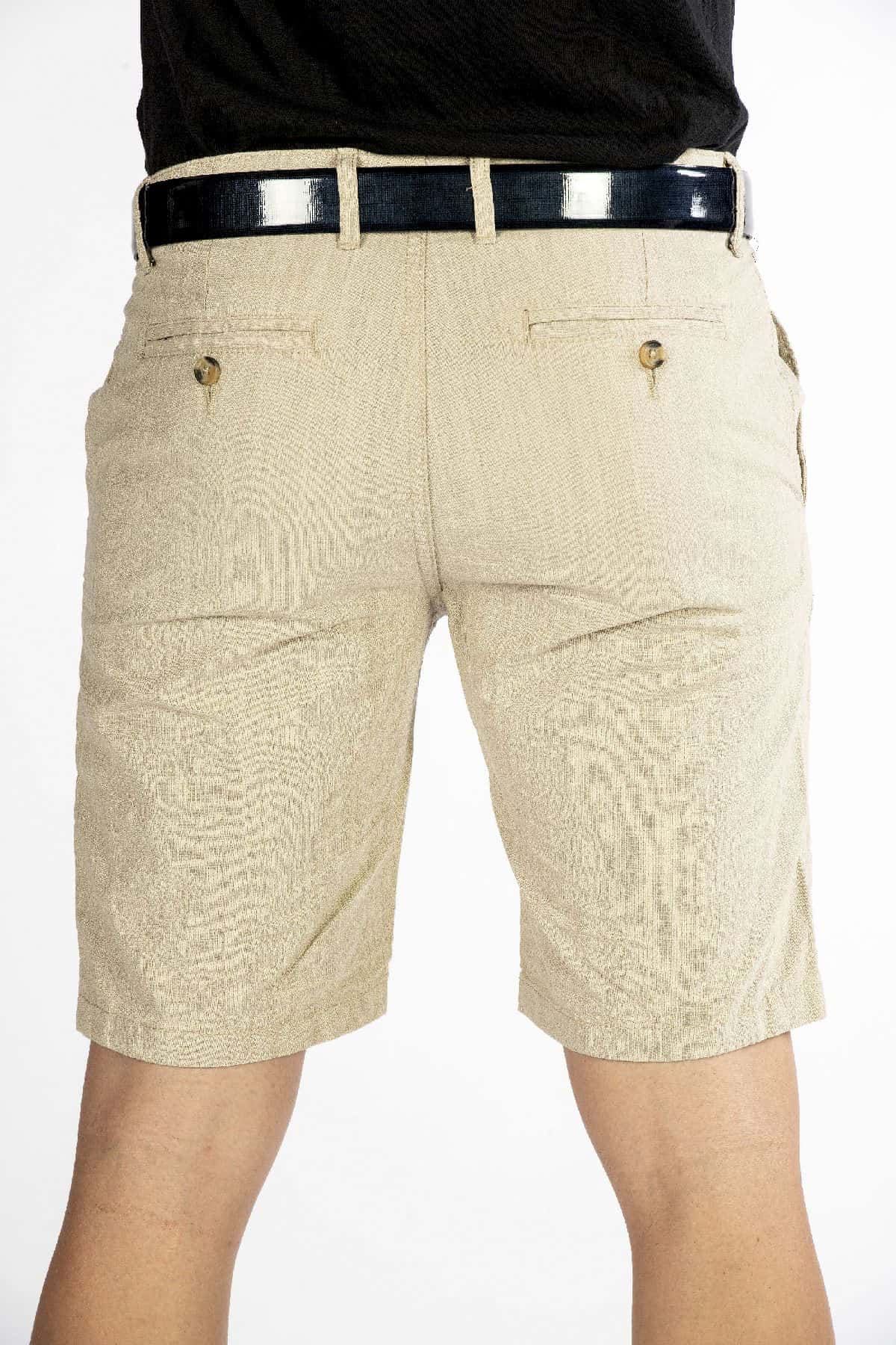 Pantaloncini bermuda saint martin beige back