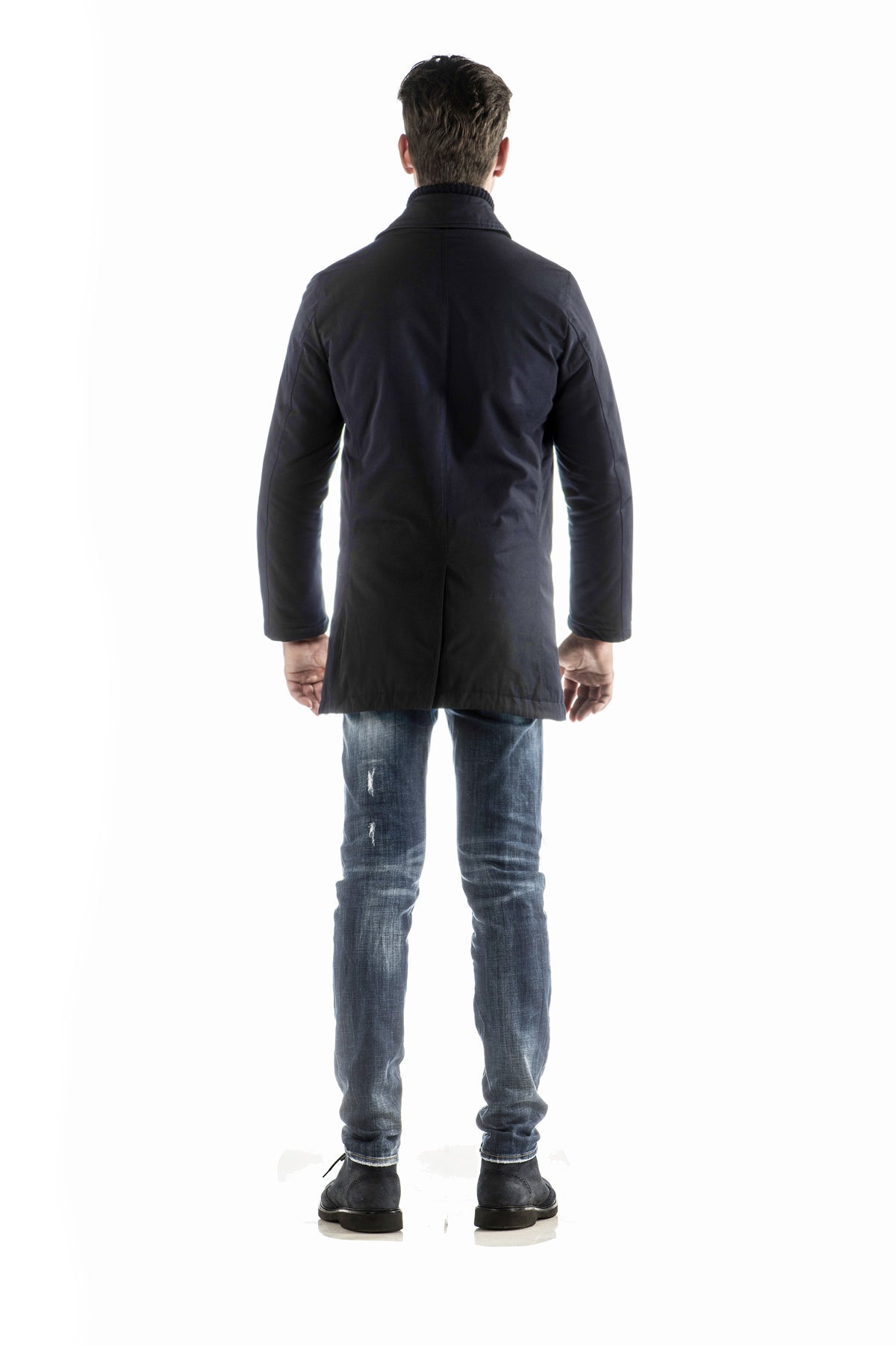 Strečový trenchkot s podšívkou