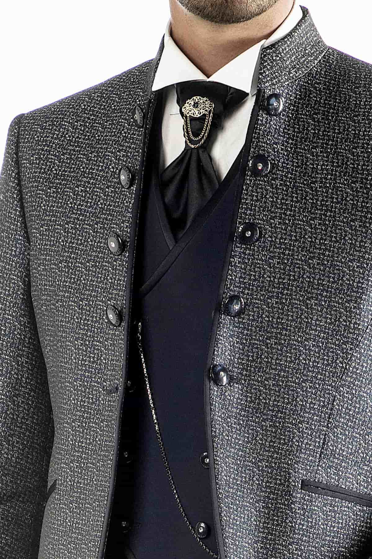 Smoking coreano damascato ''Delfi''