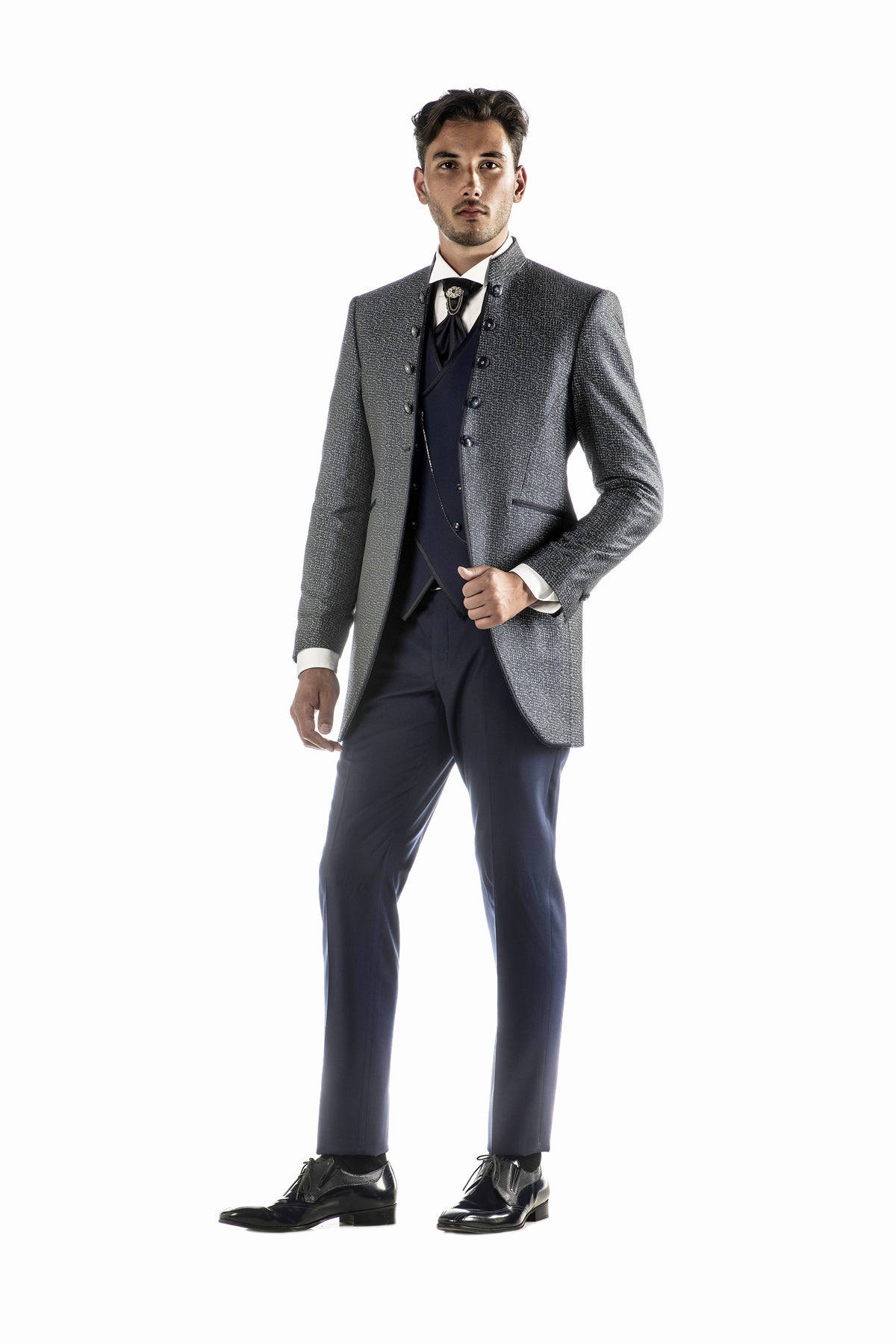 Smoking coreano damascato ''Delfi''