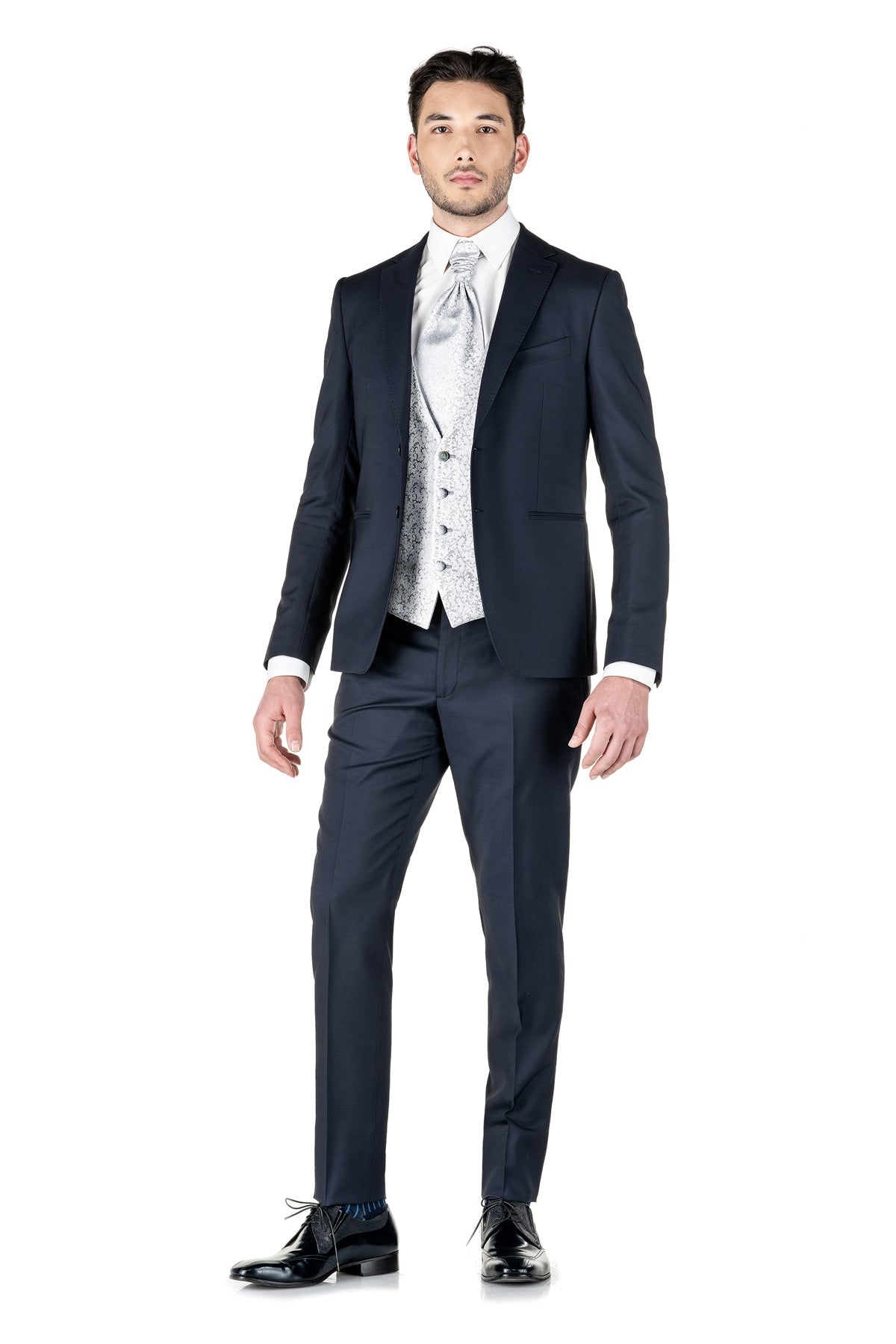 "Elio" Blue Tight Tuxedo