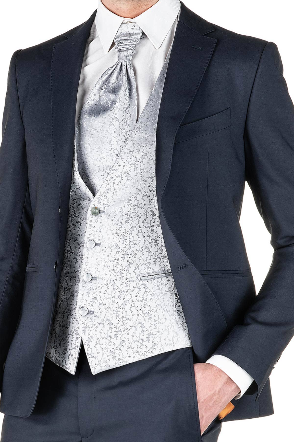 "Elio" Blue Tight Tuxedo