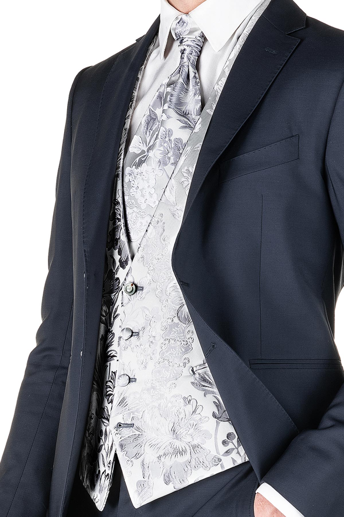 "Elio" Blue Tight Tuxedo