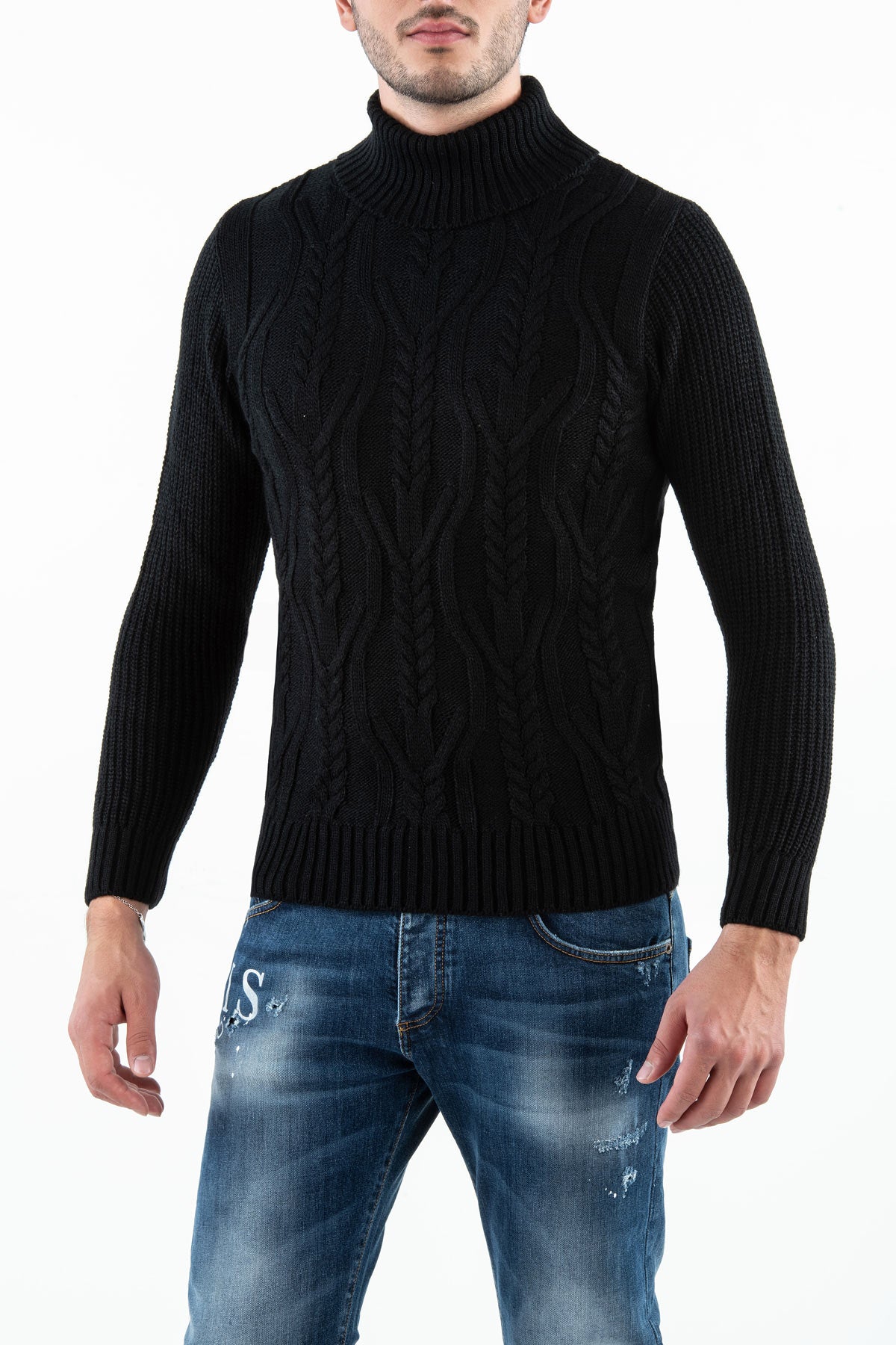Maglione Dolcevita Boston