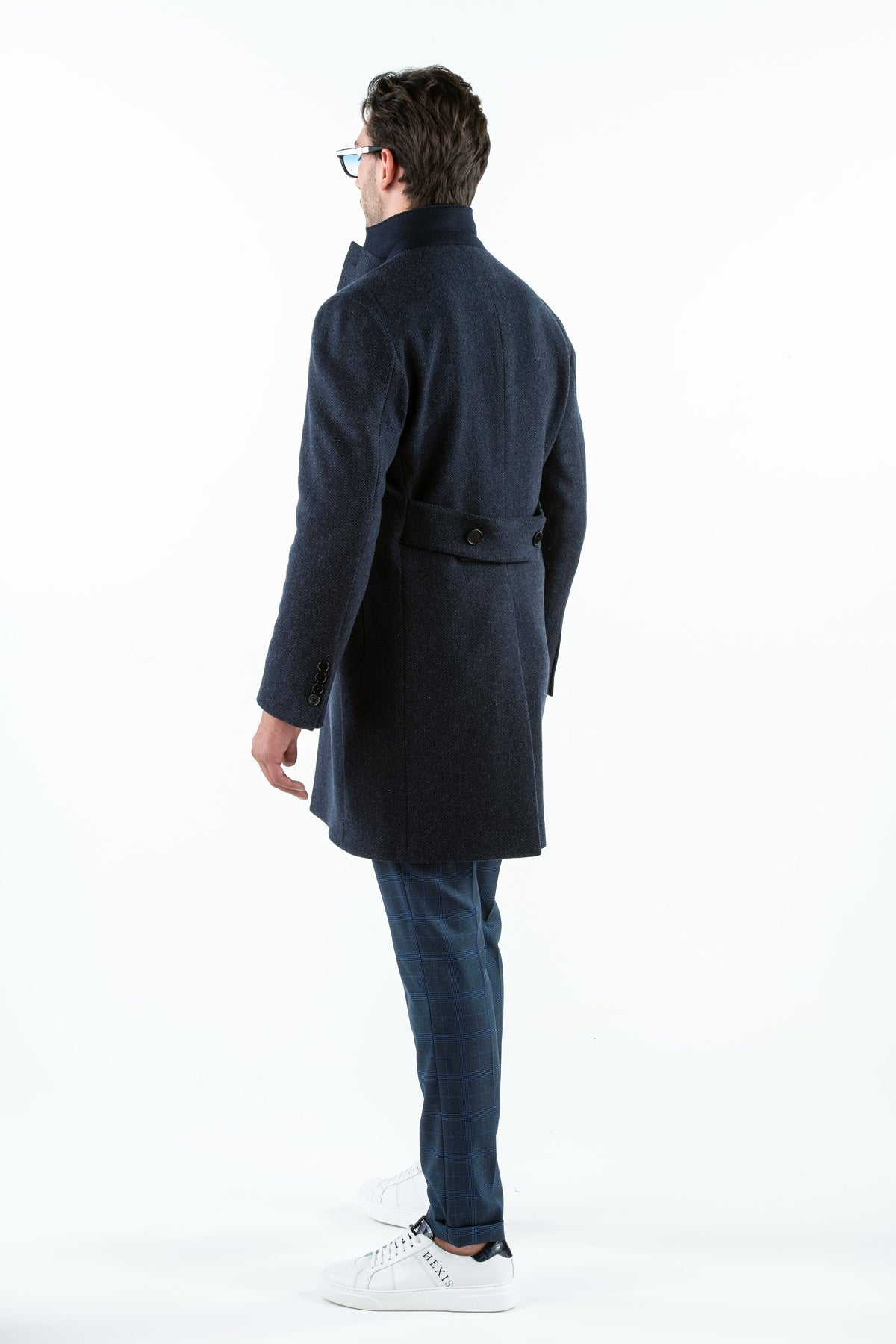 Cappotto Sartoriale tweed spigato