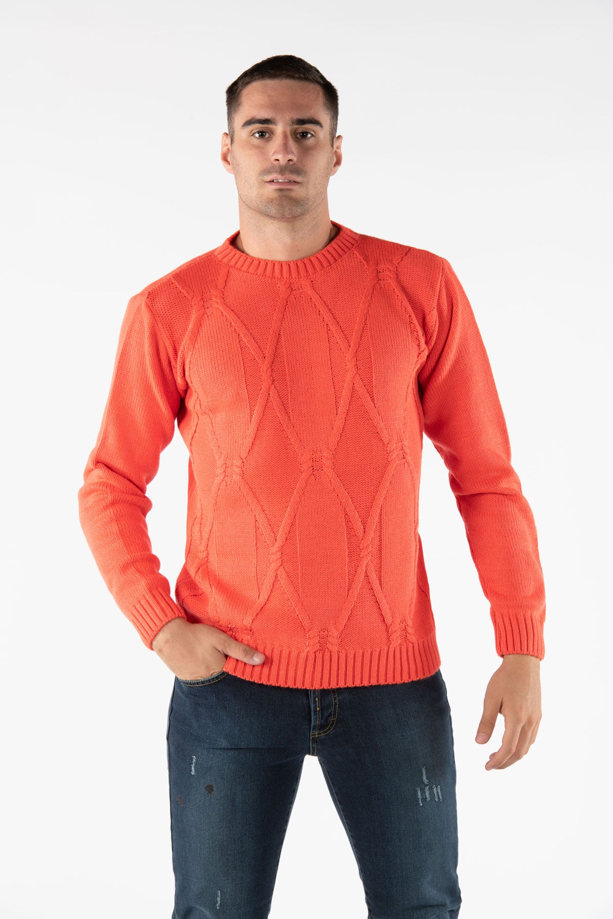 Turtle-Neck Sweater in a wool blend
