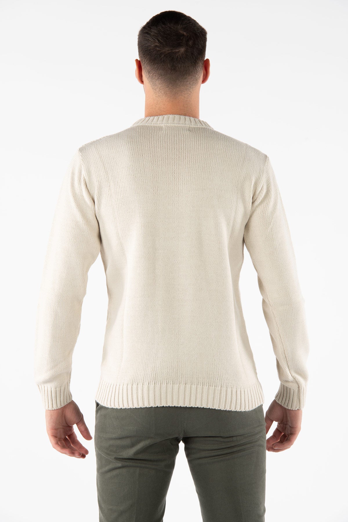 Turtle-Neck Sweater in a wool blend