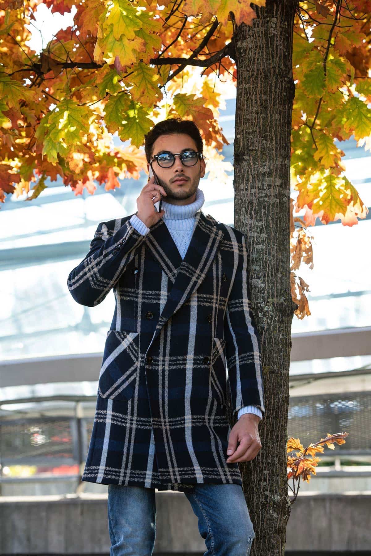 Cappotto doppiopetto in Lana Grezza Igarka