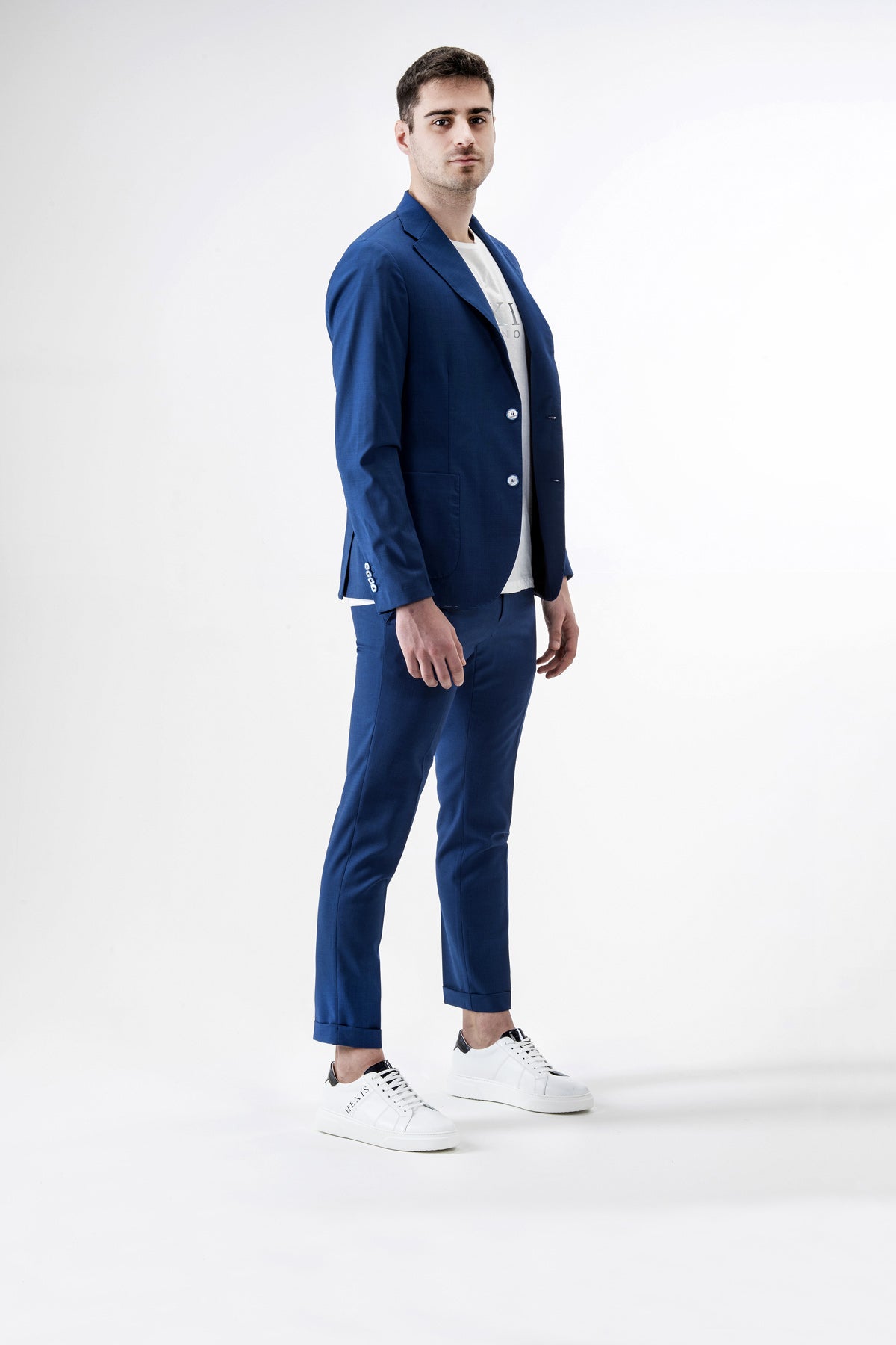 Trench Coat in Padded Stretch Nylon
