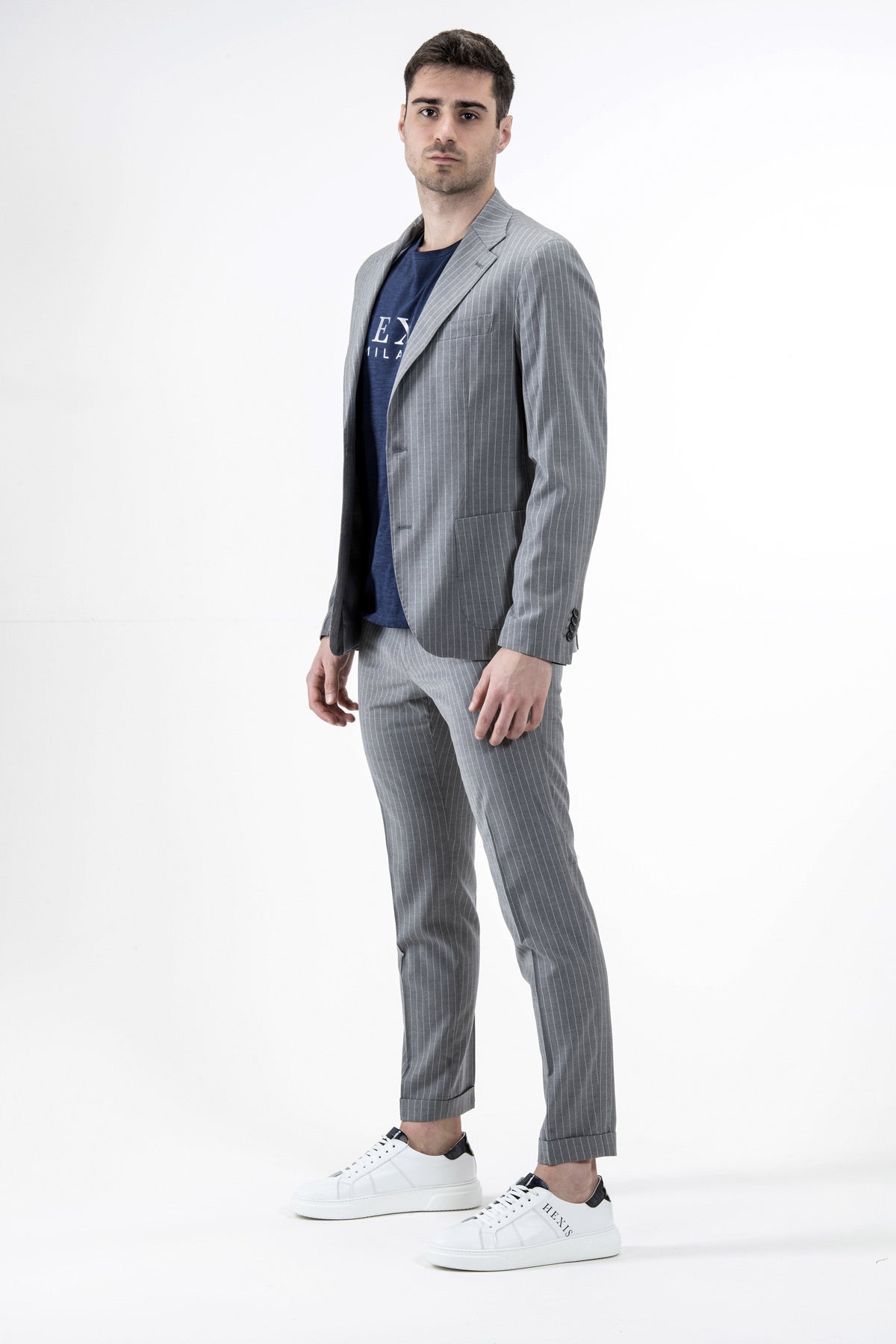 Highgate pinstripe trousers