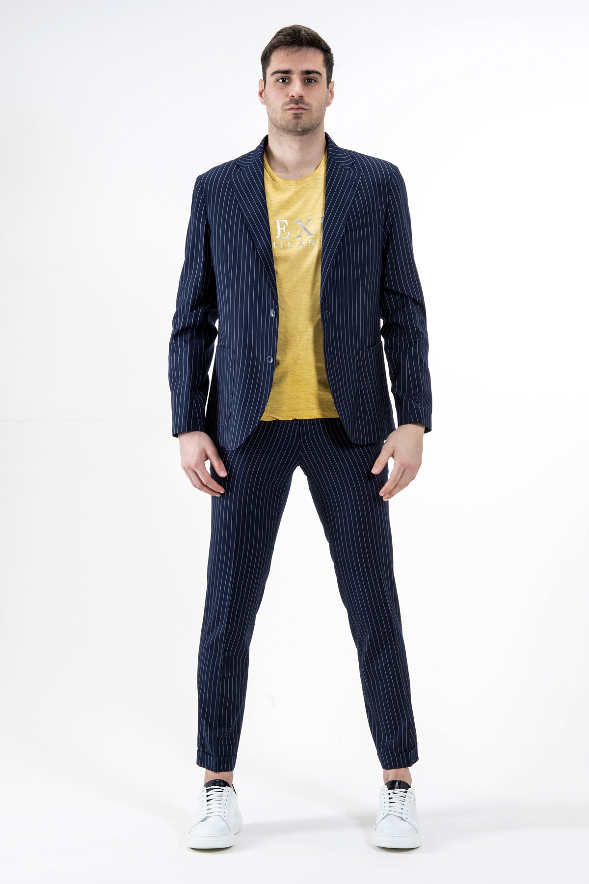 Highgate pinstripe trousers