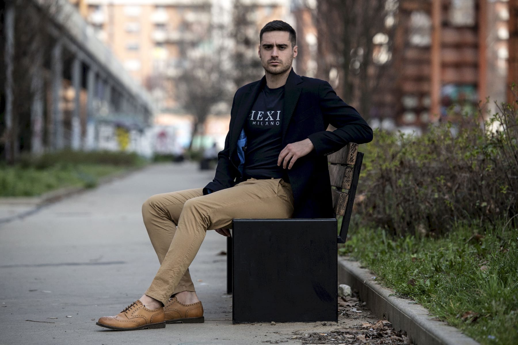 Pantalone uomo stretch Croxley