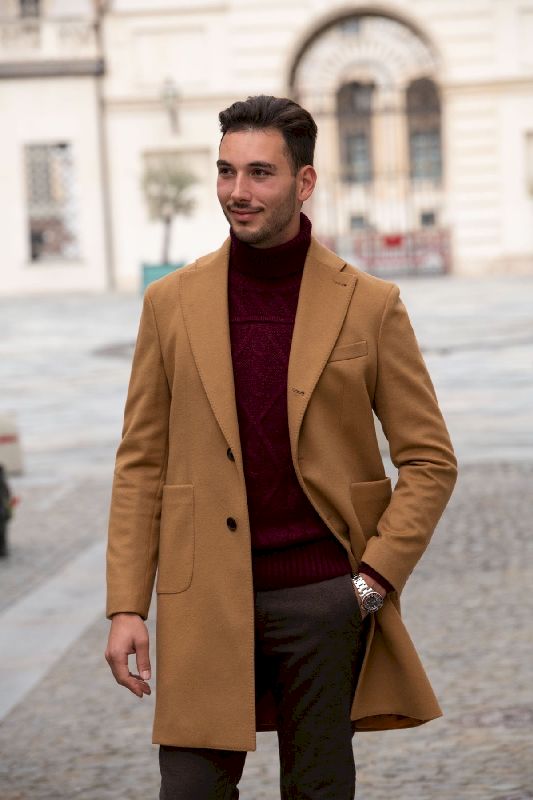 Maglia dolcevita bordo