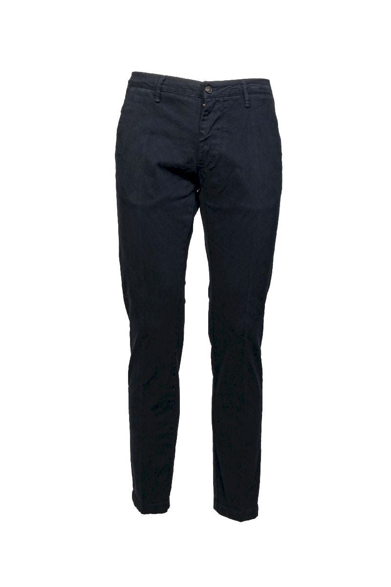 Pantalone uomo stratch blu ghost