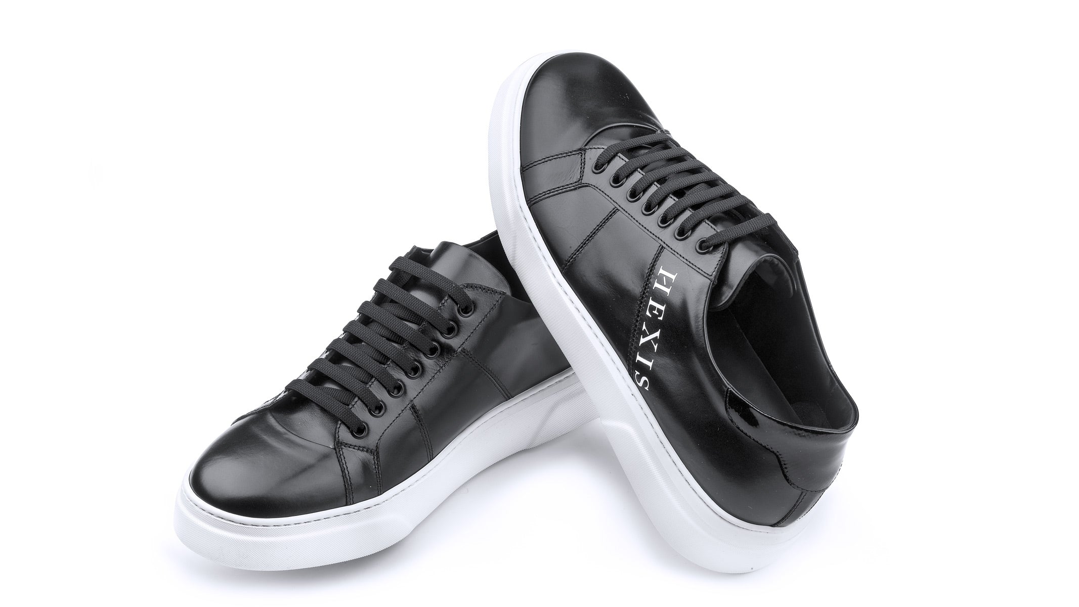 Sneakers HEXIS 2.0 in pelle nera