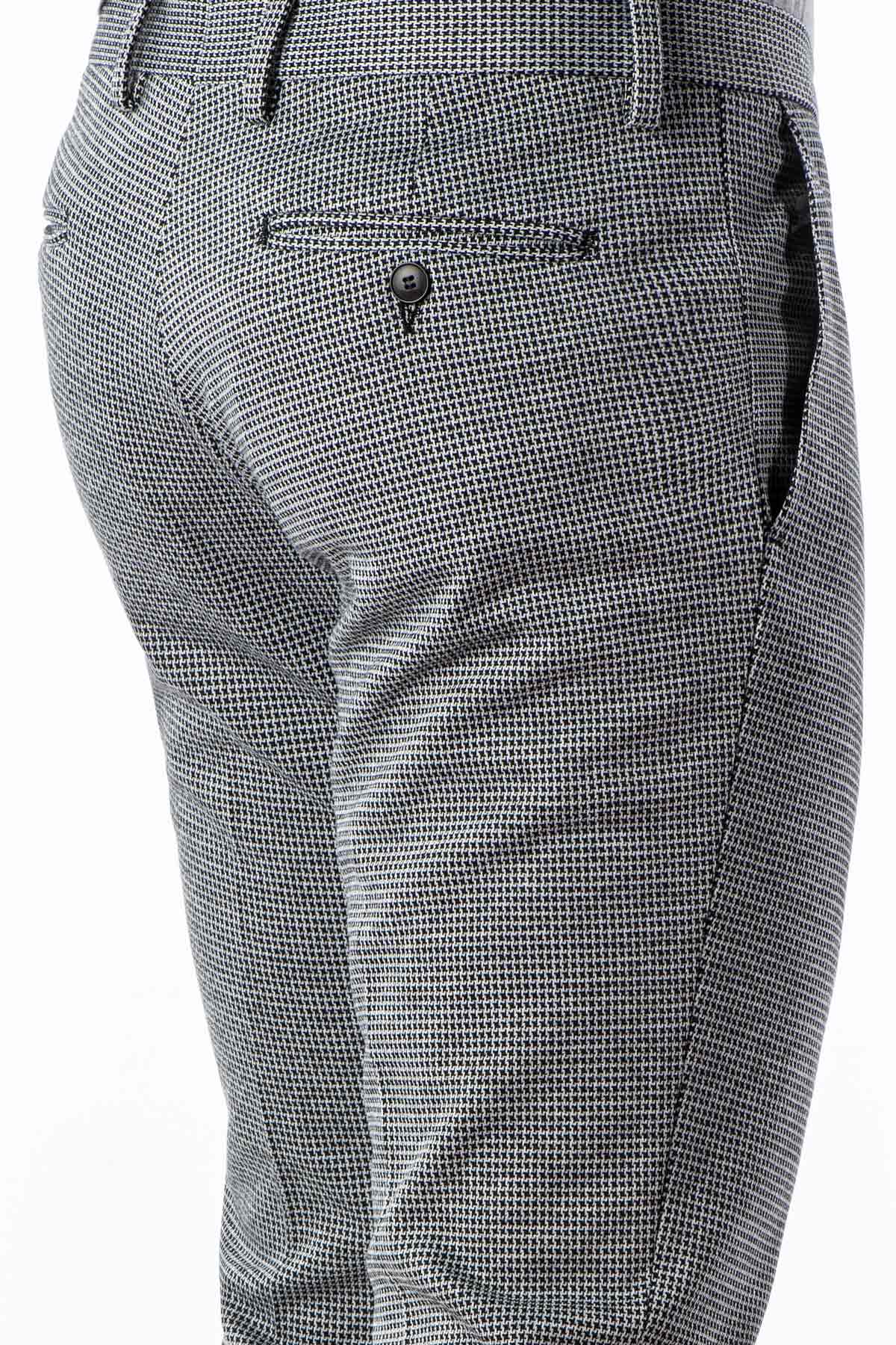Pantalone tweed lana