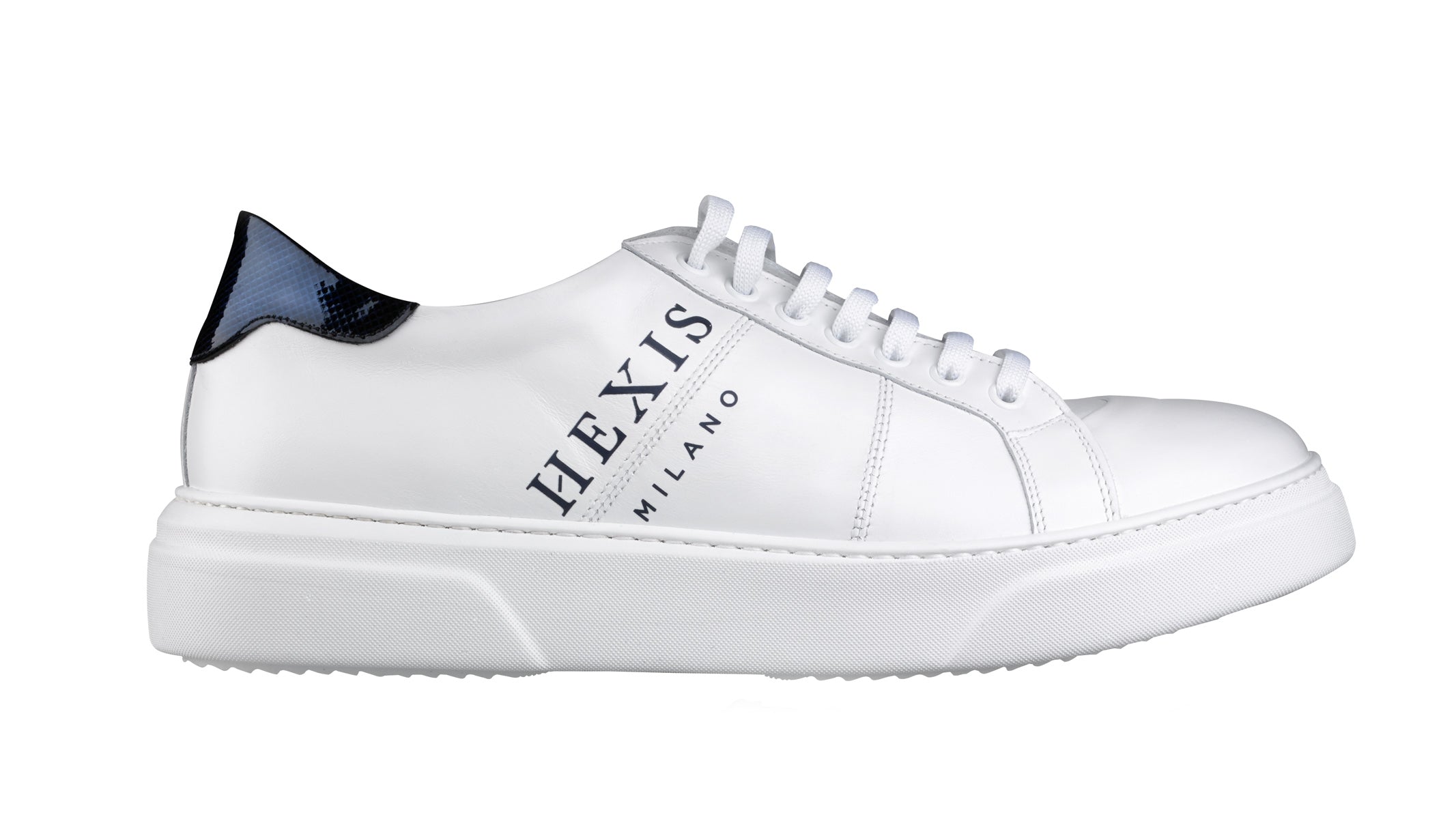 Sneakers Hexis in pelle Bianca