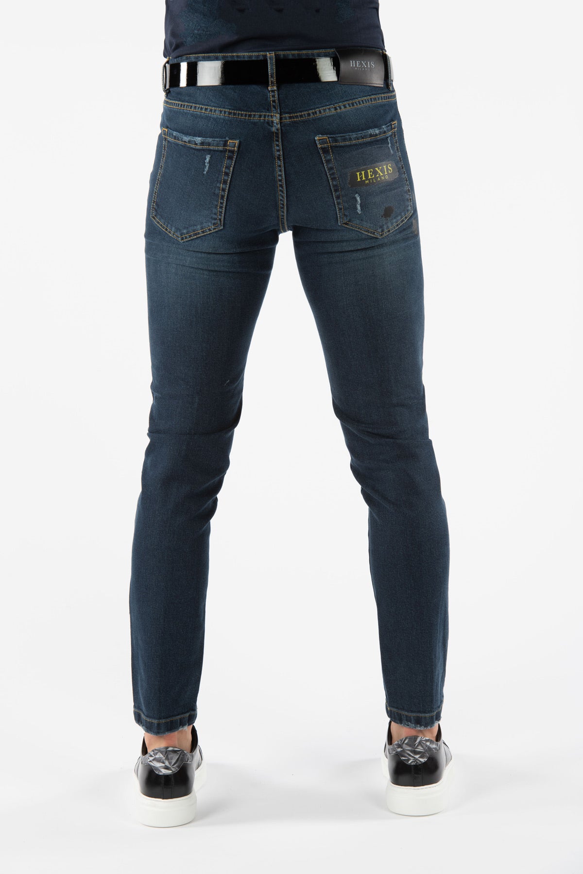 HEXIS stretch jeans with 2.0 logo
