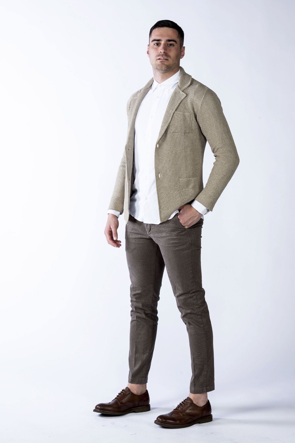 Greenwich knitted jacket