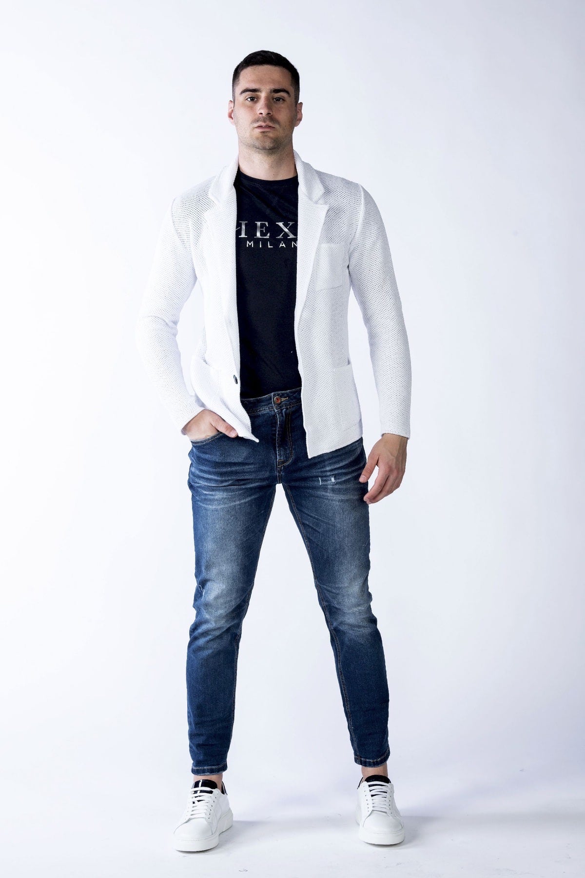 Greenwich knitted jacket