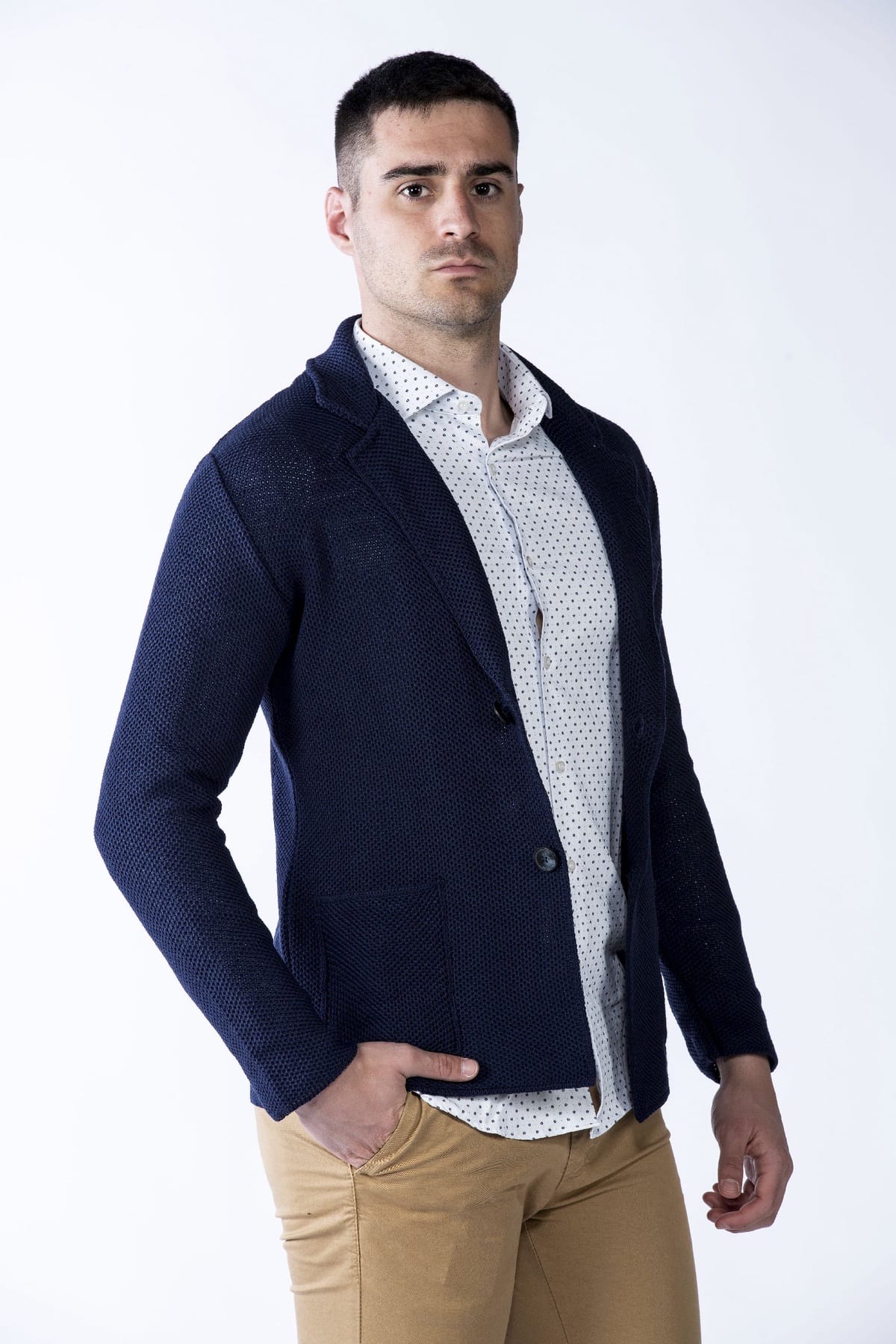 Greenwich knitted jacket