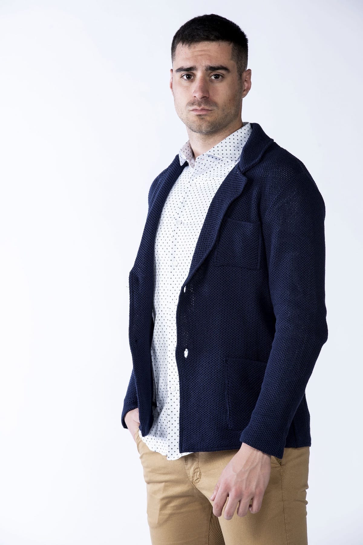 Greenwich knitted jacket