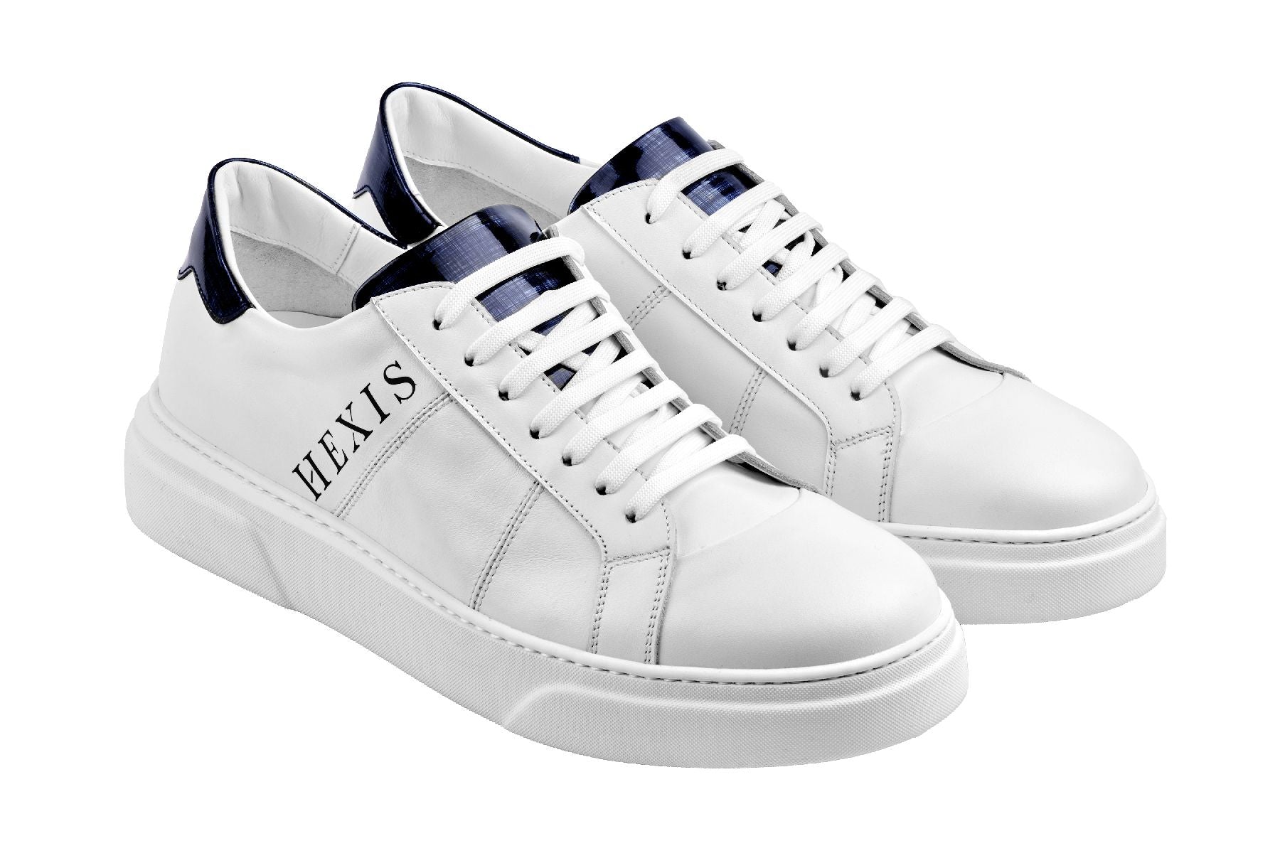 Sneakers Hexis Giotto in pelle Bianca